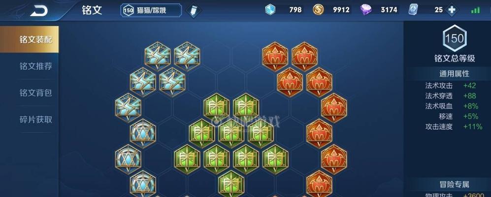 小乔攻略（掌握小乔的最强铭文出装，成为比赛中的关键力量）